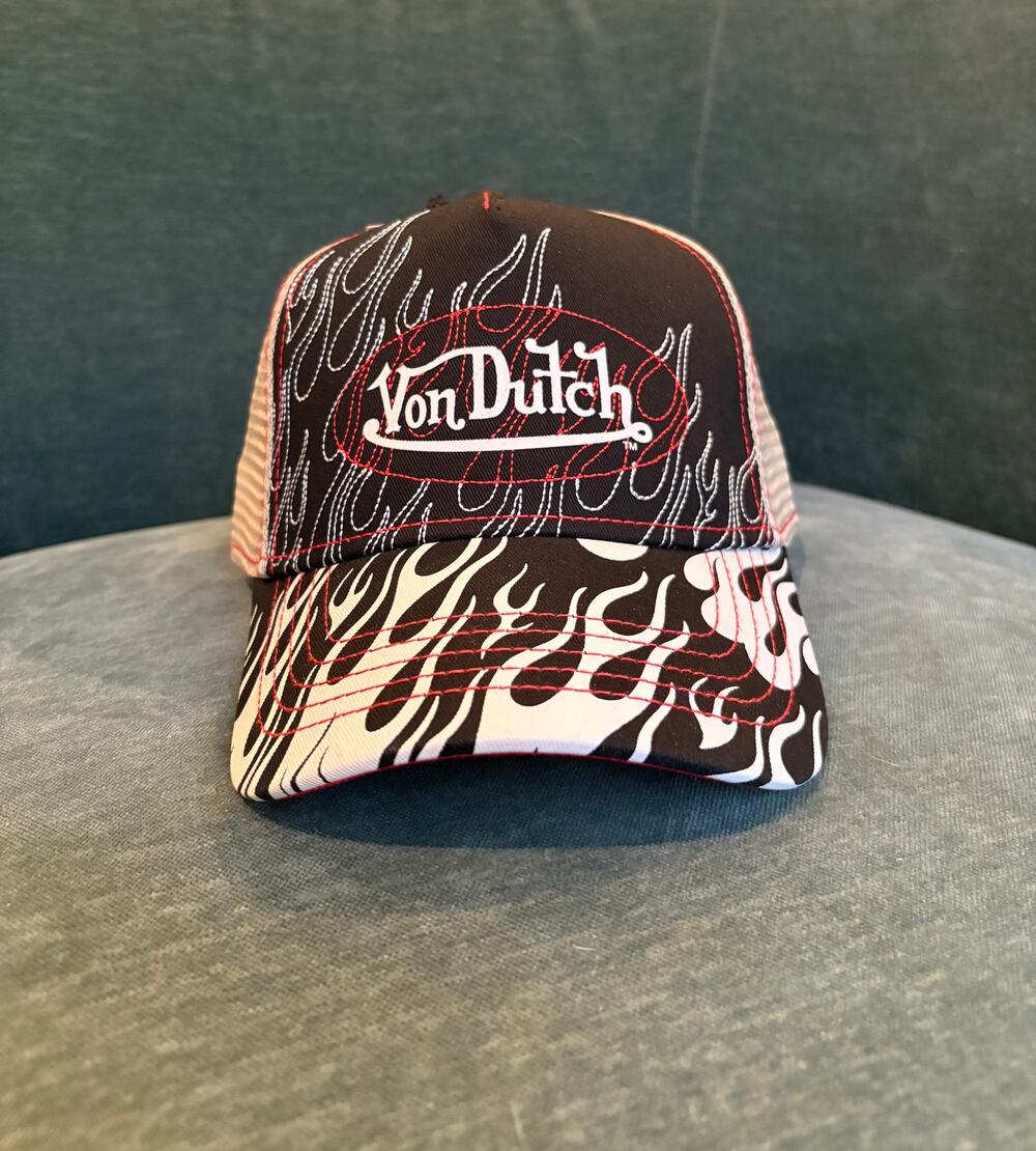 Von Dutch Flames Trucker Hat - NWT